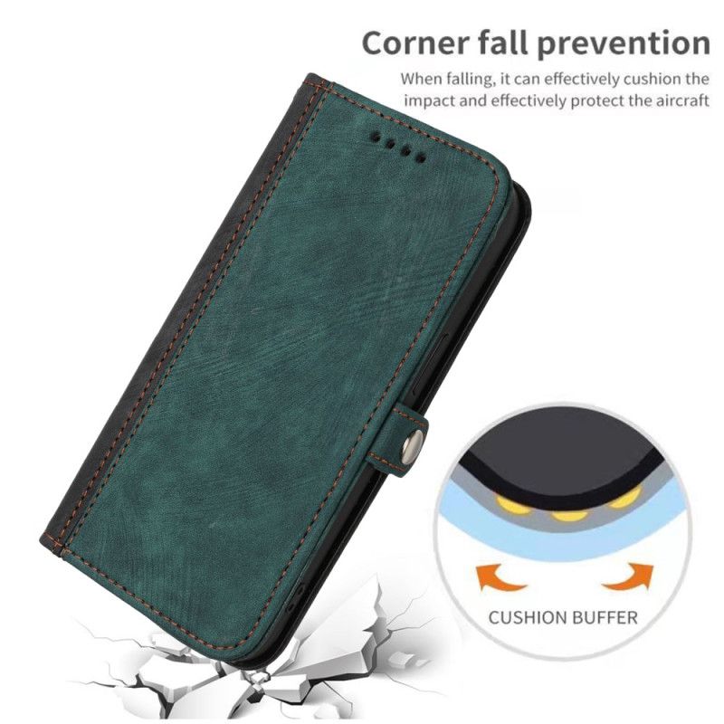 Flip Cover Samsung Galaxy S24 Plus 5g Tofarvet Rem