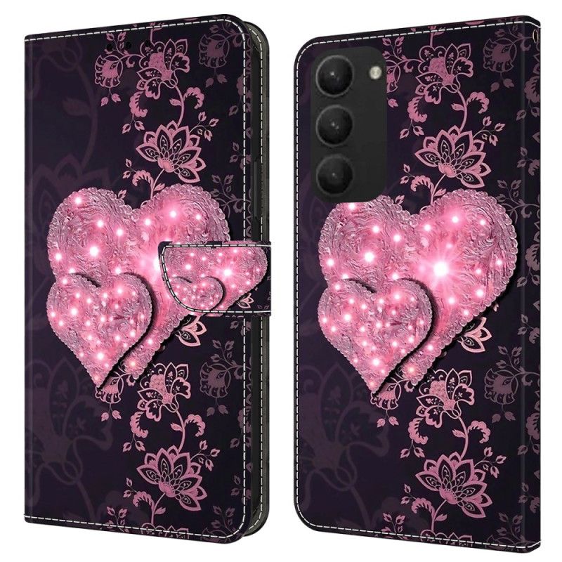 Flip Cover Til Samsung Galaxy S24 Plus 5g Blondehjerter