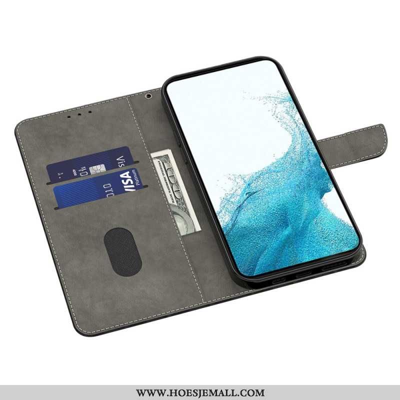 Flip Cover Til Samsung Galaxy S24 Plus 5g Farverige Blomster