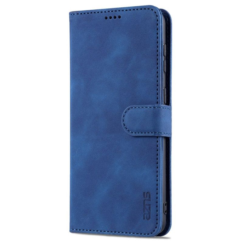 Læder Cover Samsung Galaxy S24 Plus 5g Telefon Etui Azns Ruskind Stil