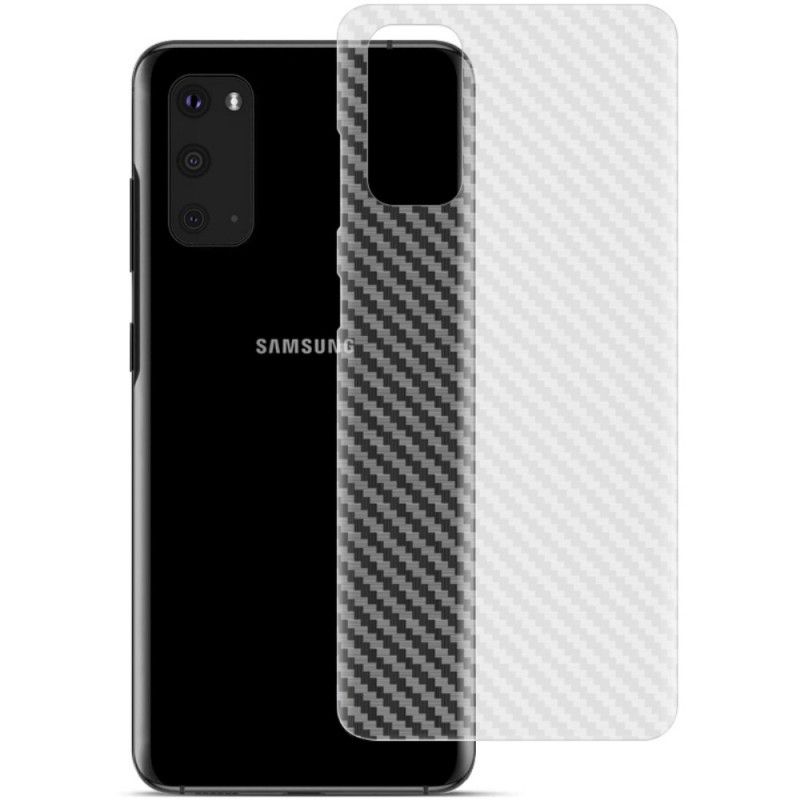 Bagfilm Samsung Galaxy S20 Carbon Imak Stil