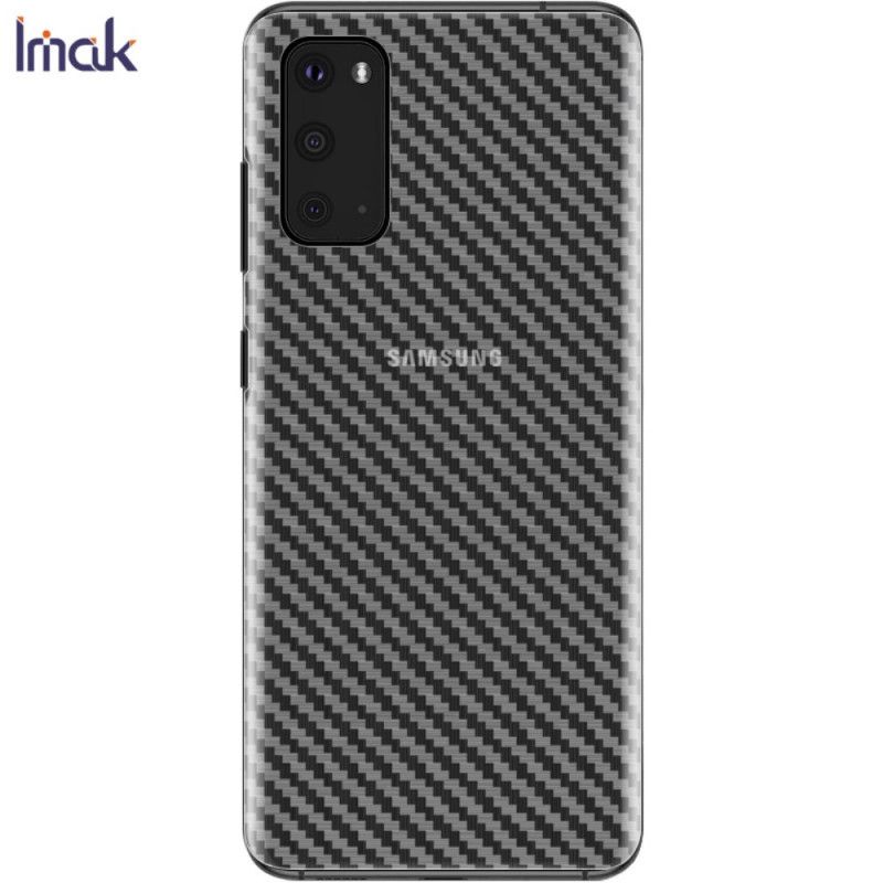 Bagfilm Samsung Galaxy S20 Carbon Imak Stil