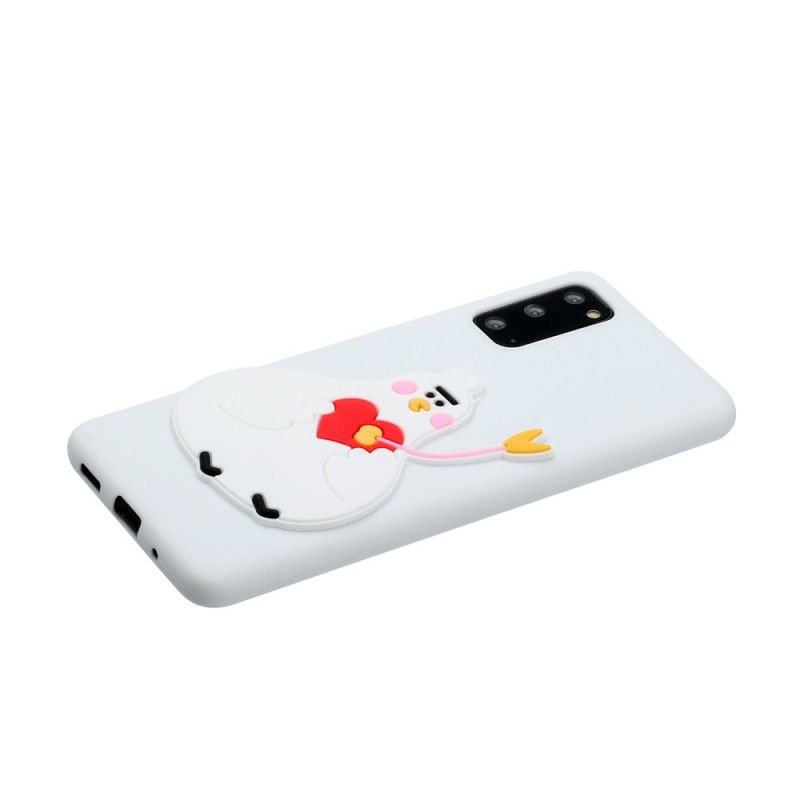 Cover for Samsung Galaxy S20 Kærlighedskyllingen