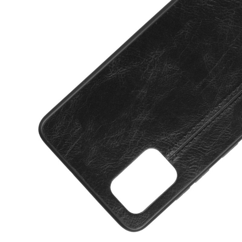 Cover for Samsung Galaxy S20 Sort Syet Lædereffekt