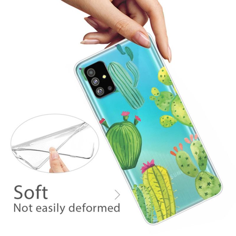 Cover Samsung Galaxy S20 Akvarel Kaktus