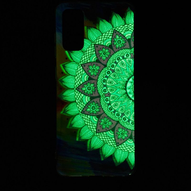 Cover Samsung Galaxy S20 Fluorescerende Mandala