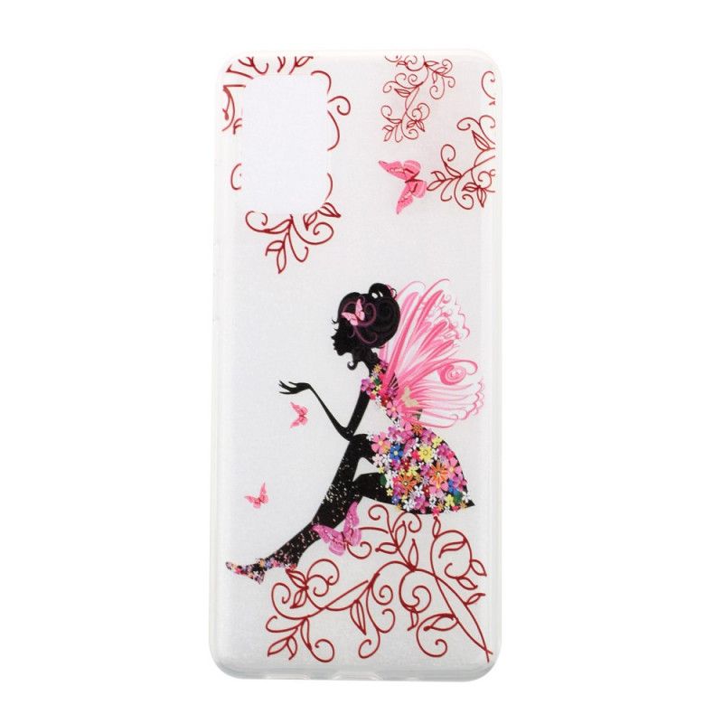 Cover Samsung Galaxy S20 Gennemsigtig Blomsterfe