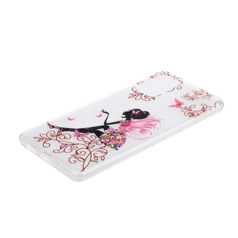 Cover Samsung Galaxy S20 Gennemsigtig Blomsterfe