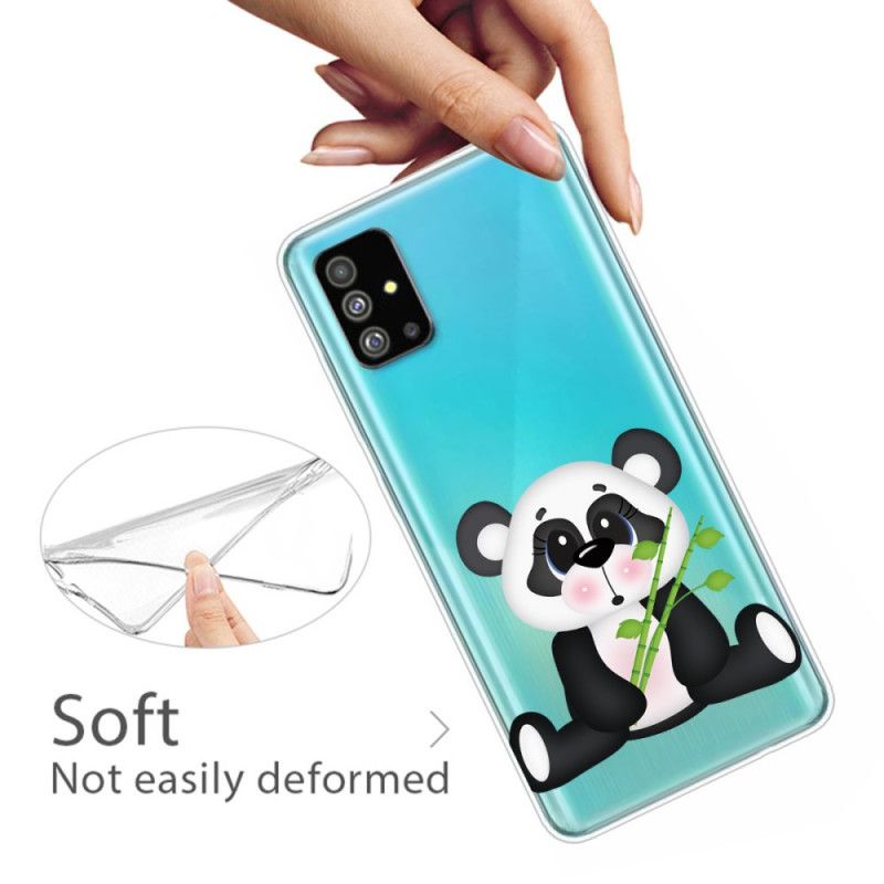 Cover Samsung Galaxy S20 Gennemsigtig Trist Panda