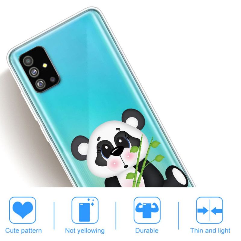 Cover Samsung Galaxy S20 Gennemsigtig Trist Panda