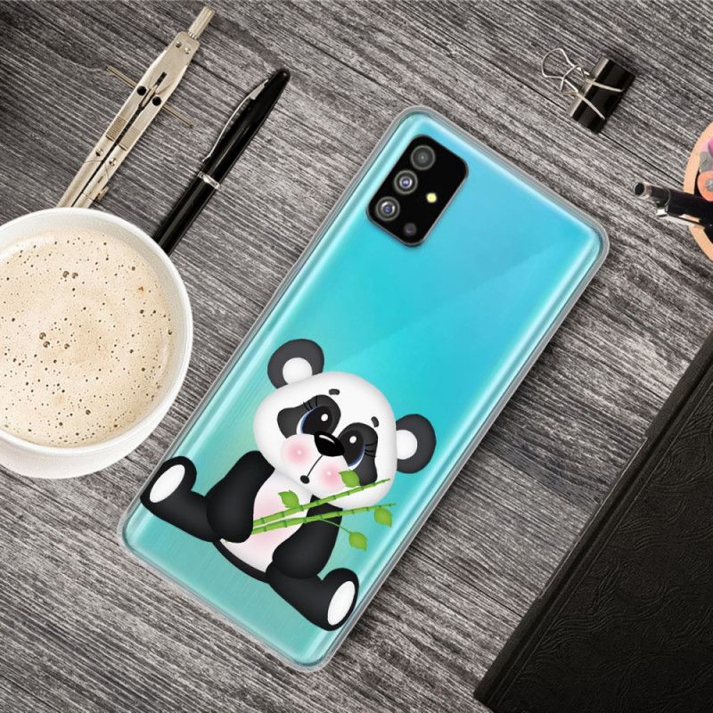 Cover Samsung Galaxy S20 Gennemsigtig Trist Panda