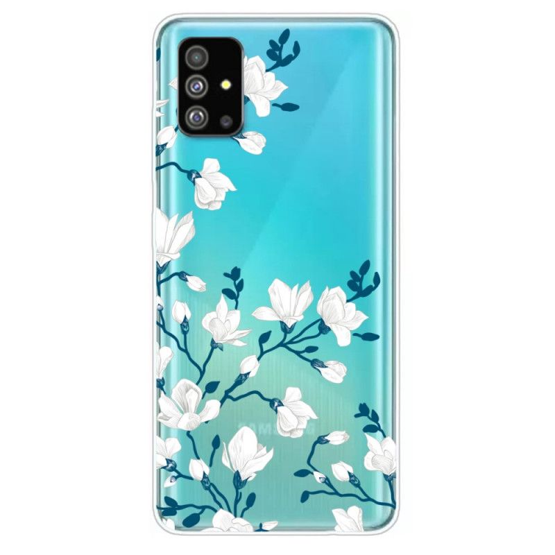 Cover Samsung Galaxy S20 Hvide Blomster Original