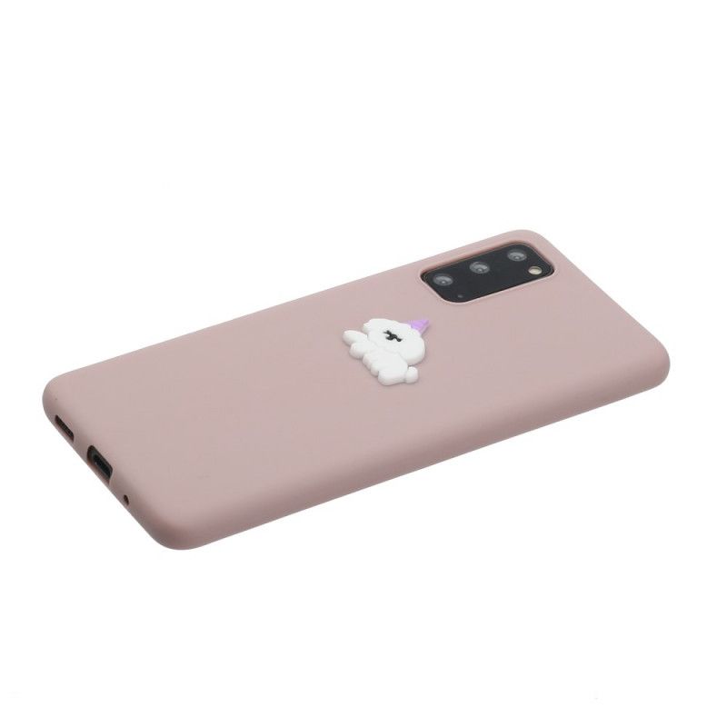 Cover Samsung Galaxy S20 Jeg Elsker Dig Min Puddel