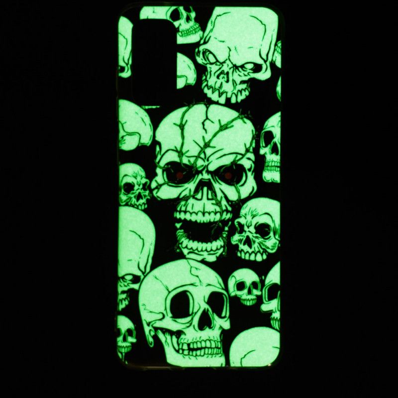 Cover Samsung Galaxy S20 Opmærksomhed Fluorescerende Kranier