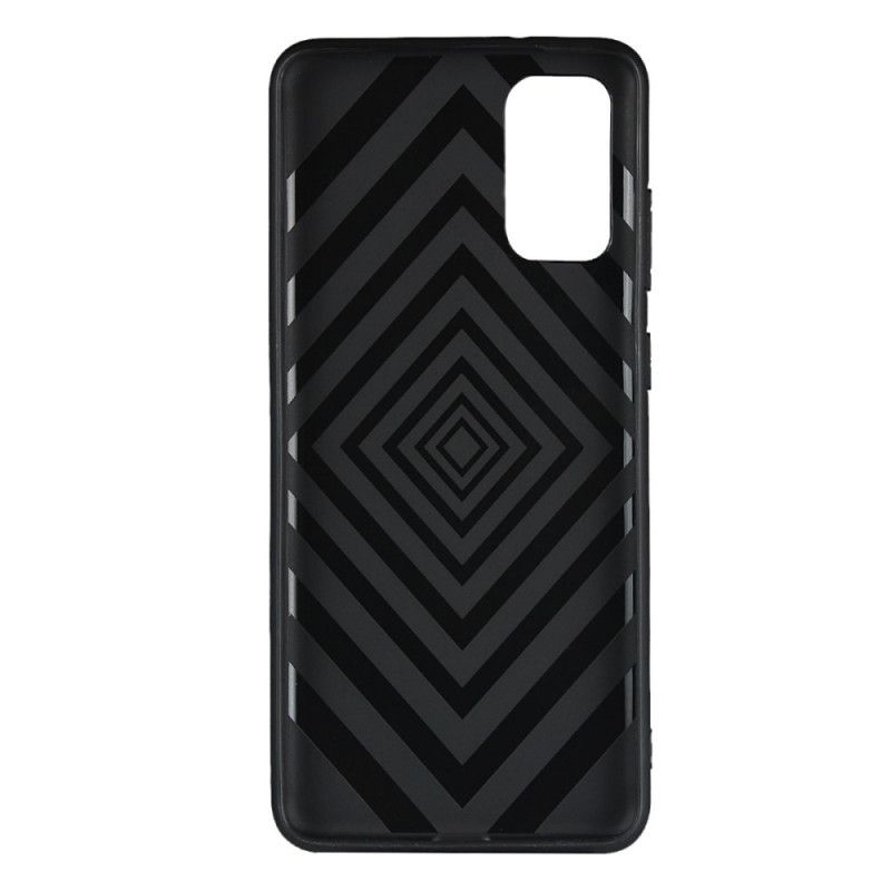 Cover Samsung Galaxy S20 Sort Aftagelig Roterende Ring