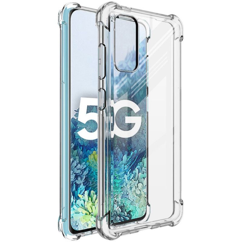 Cover Samsung Galaxy S20 Sort Gennemsigtig Silkeagtig Imak Beskyttelse