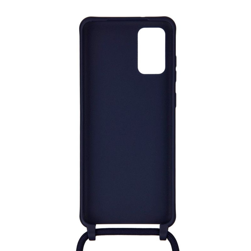 Cover Samsung Galaxy S20 Sort Silikone Og Ledning