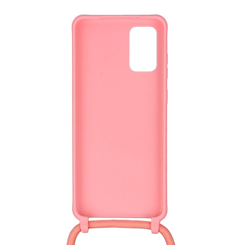 Cover Samsung Galaxy S20 Sort Silikone Og Ledning