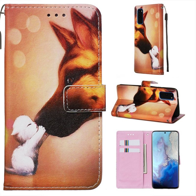 Flip Cover Samsung Galaxy S20 Mobilcover Ven Af Katten Ernest