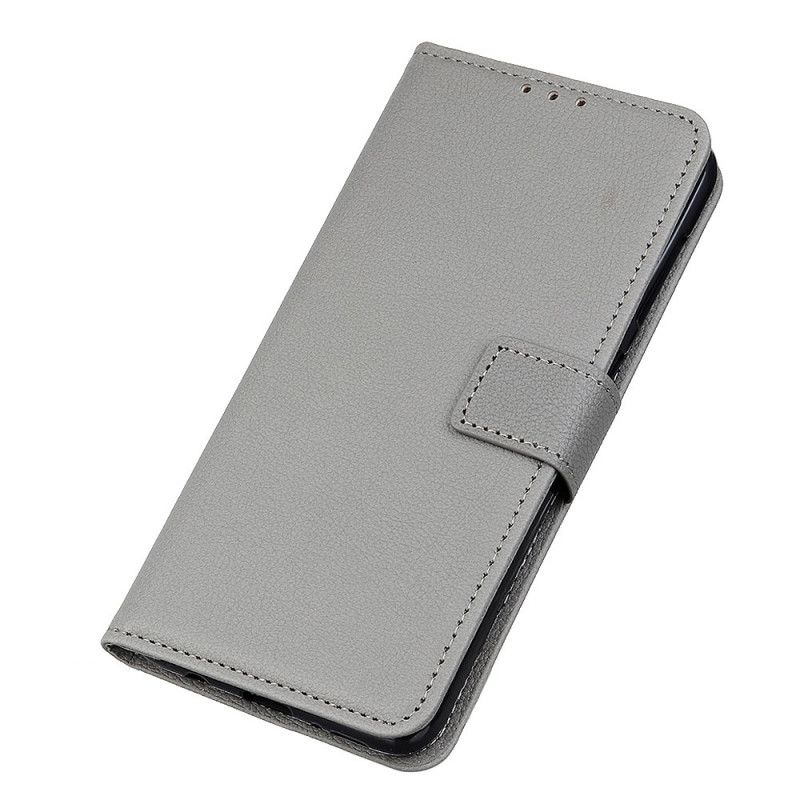 Flip Cover Samsung Galaxy S20 Sort Tekstureret Litchi