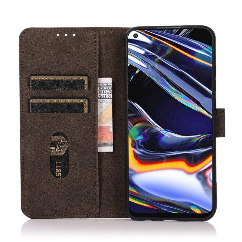 Læder Cover Huawei Nova 9 Pro / Honor 50 Pro Telefon Etui Lædereffekt Fashion Khazneh