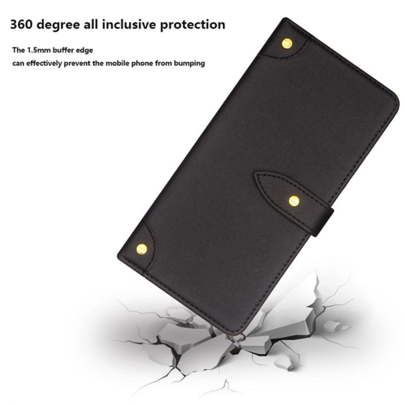 Flip Cover Xiaomi 14 Ultra Idewei Guldnitter