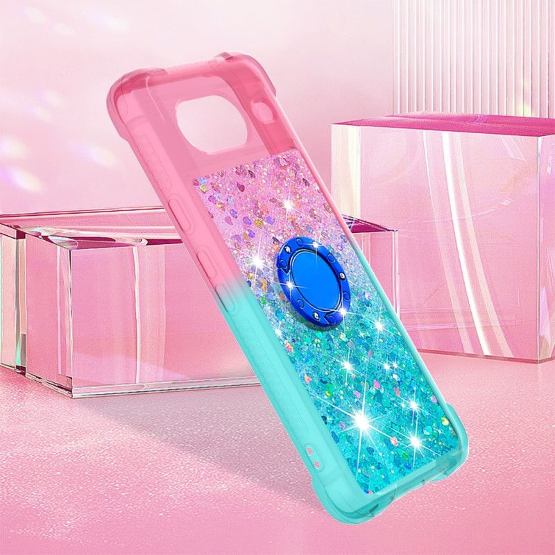 Cover Google Pixel 8 Telefon Etui Glitter Ring-holder