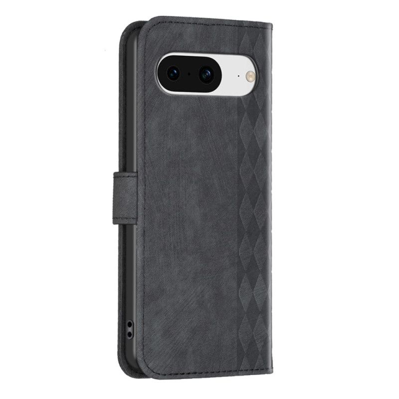 Flip Cover Google Pixel 8 Geometrisk Frise