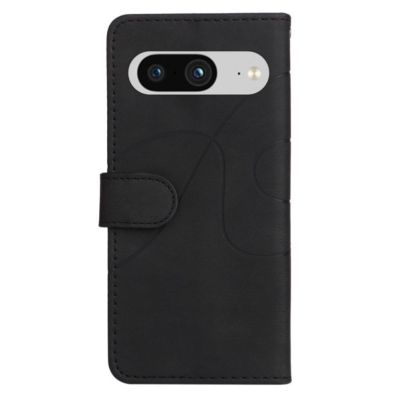 Flip Cover Google Pixel 8 Tofarvet Rem