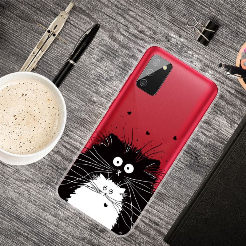 Cover for Samsung Galaxy A02s Pas På Kattene