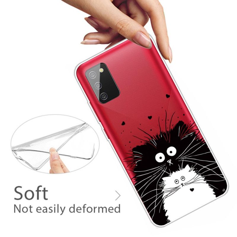 Cover for Samsung Galaxy A02s Pas På Kattene