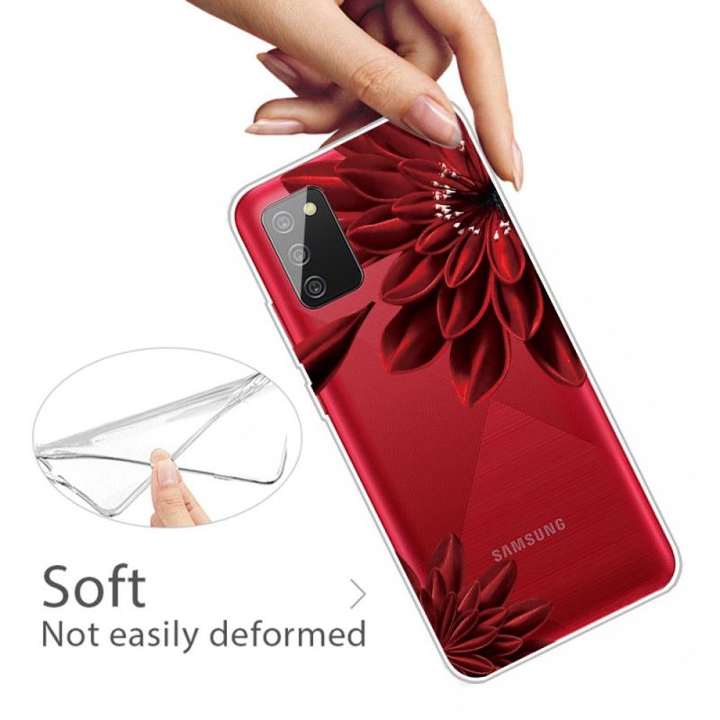 Cover for Samsung Galaxy A02s Vilde Blomster