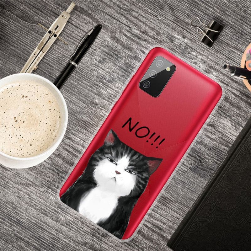 Cover Samsung Galaxy A02s Katten. Der Siger Nej