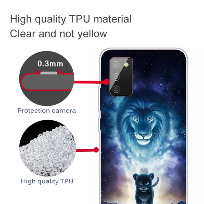 Cover Samsung Galaxy A02s Løveunge Beskyttelse