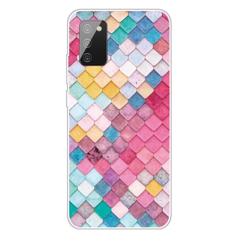 Cover Samsung Galaxy A02s Lyserød Maleri Beskyttelse