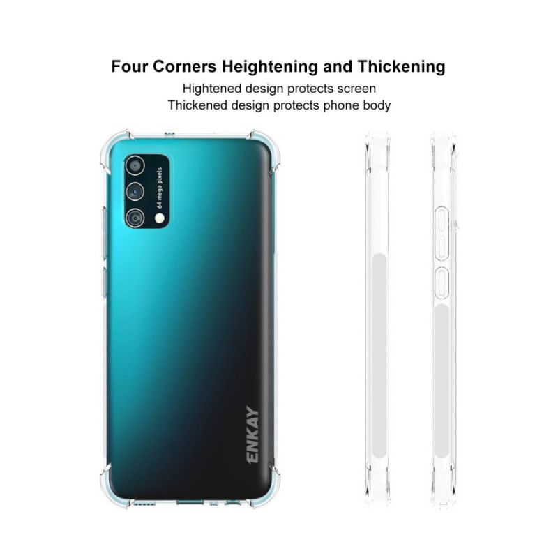 Cover Samsung Galaxy A02s Mobilcover Gennemsigtig Enkay