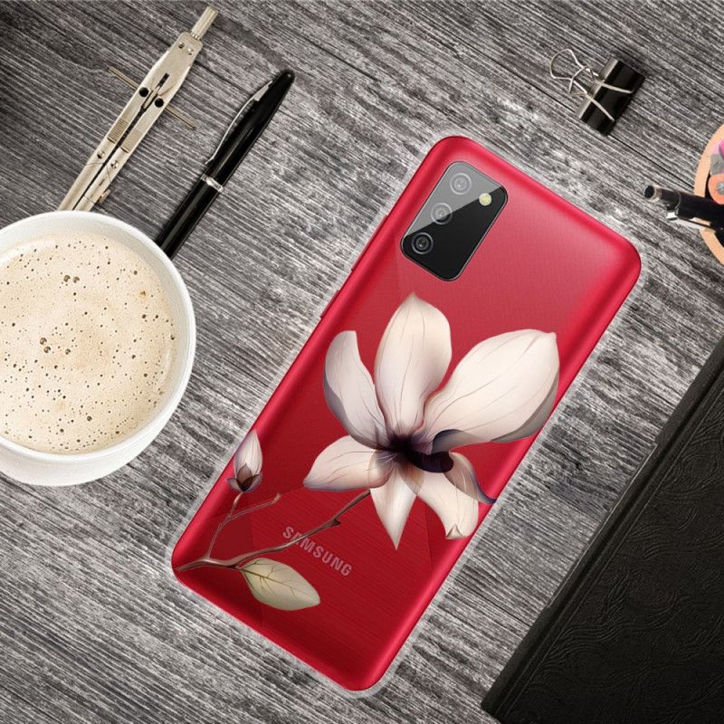 Cover Samsung Galaxy A02s Premium Blomster