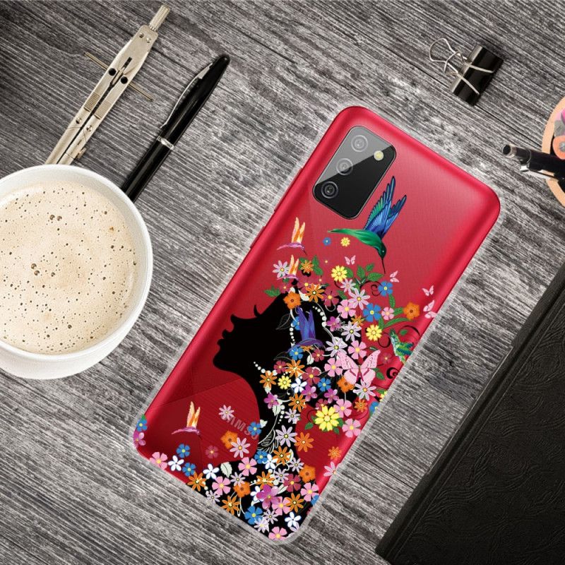 Cover Samsung Galaxy A02s Smukt Blomsterhoved Beskyttelse