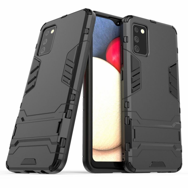 Cover Samsung Galaxy A02s Sort Stærk Tunge