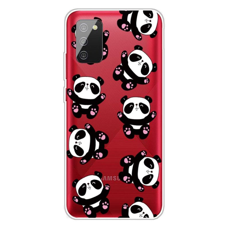 Cover Samsung Galaxy A02s Top Sjove Pandaer