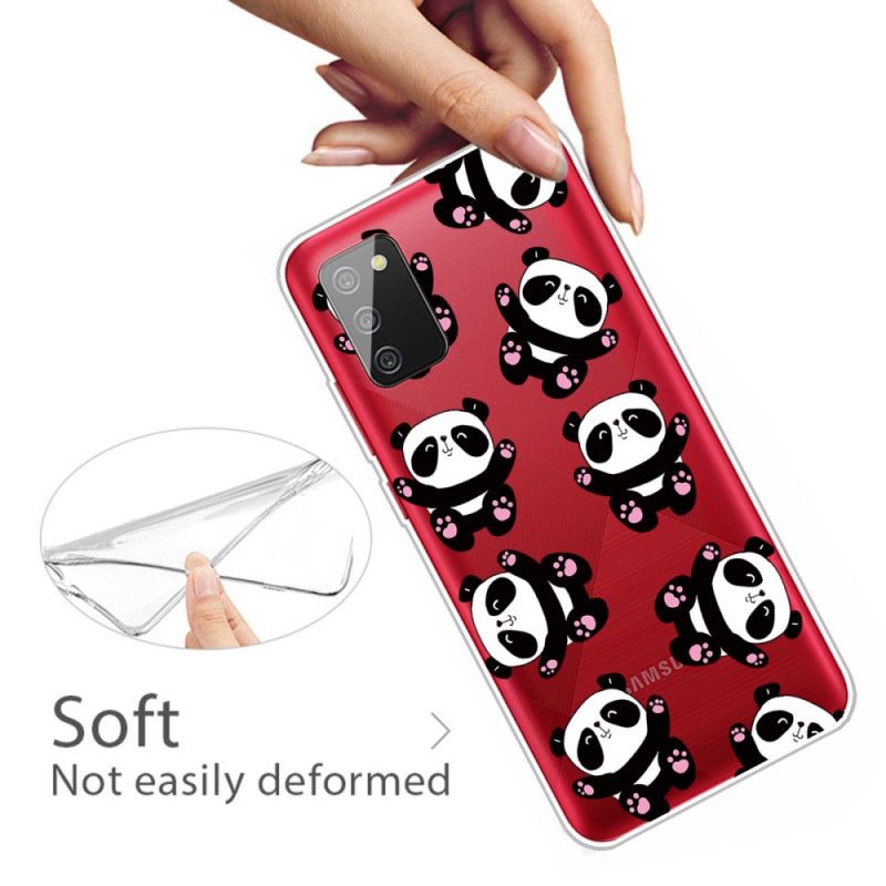 Cover Samsung Galaxy A02s Top Sjove Pandaer