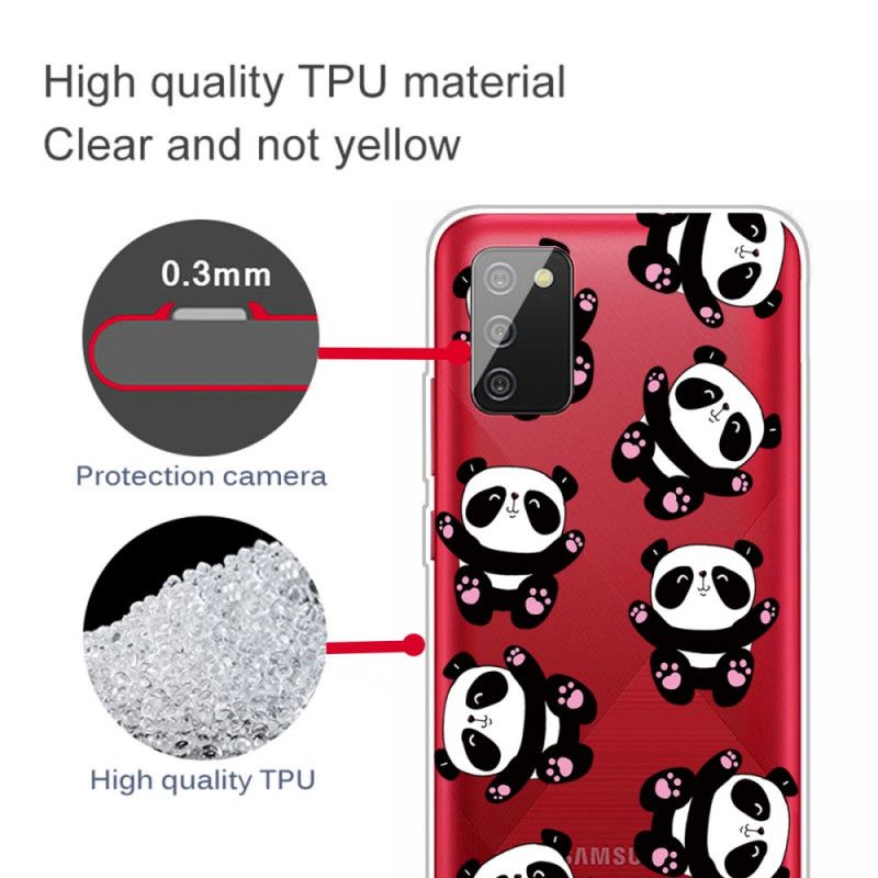 Cover Samsung Galaxy A02s Top Sjove Pandaer