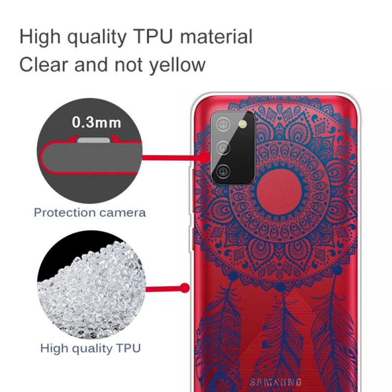 Cover Samsung Galaxy A02s Unik Blomstermandala