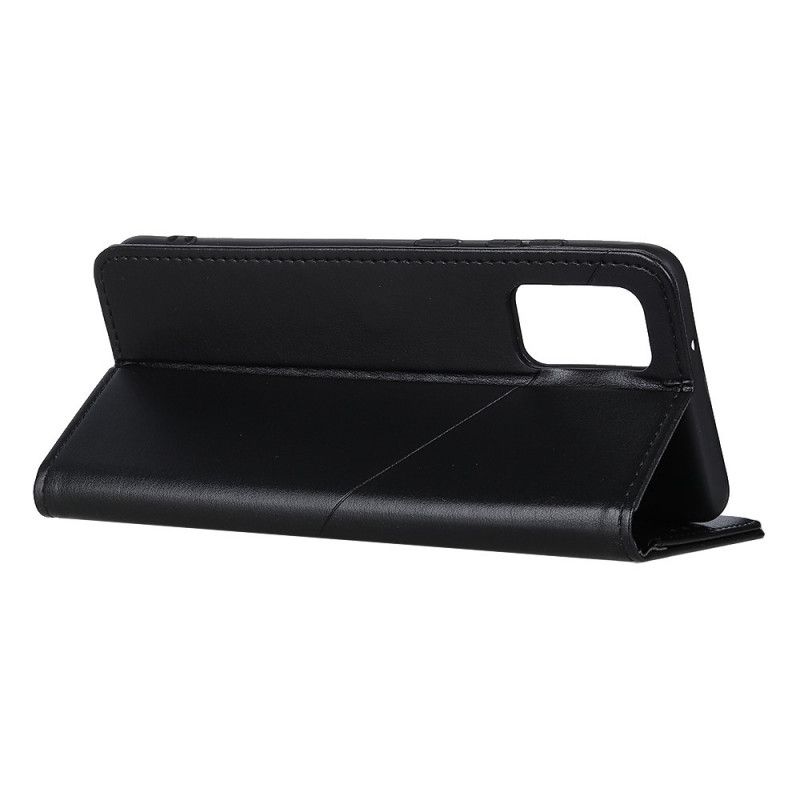 Flip Cover Læder for Samsung Galaxy A02s Sort Nitte X Design