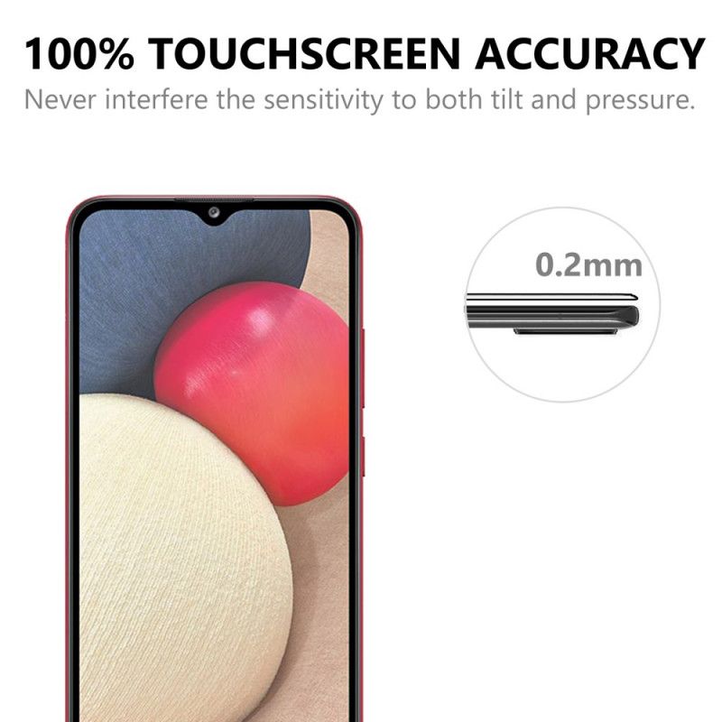 Kanthærdet Glasbeskyttelse Til Samsung Galaxy A02s Skærm