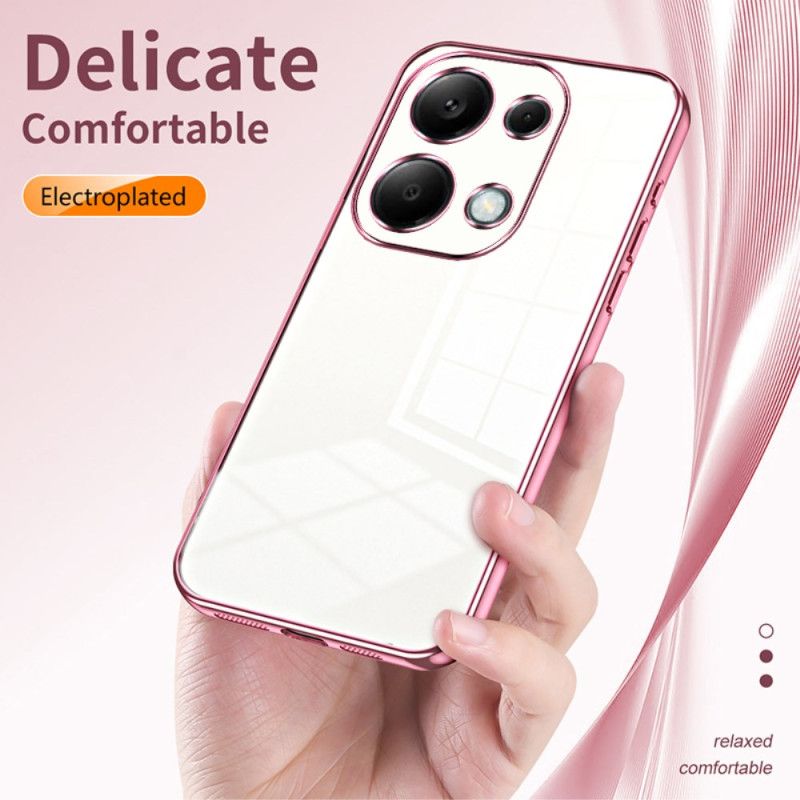 Cover Xiaomi Redmi Note 13 Pro 4g Metal Effekt Fælge