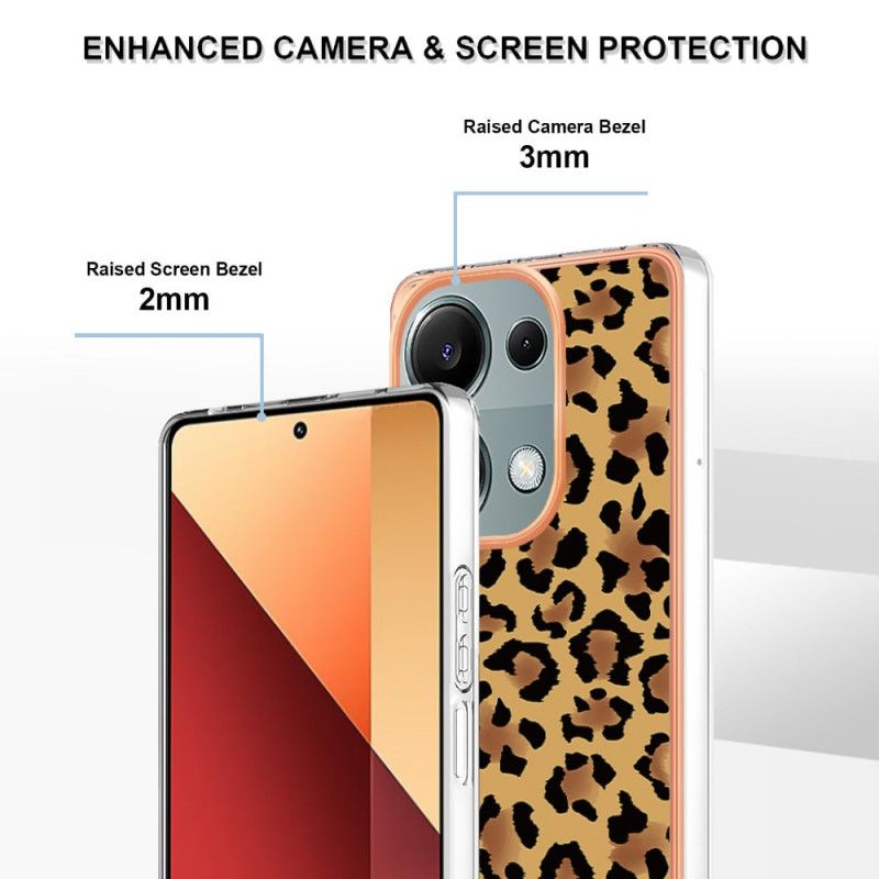 Cover Xiaomi Redmi Note 13 Pro 4g Telefon Etui Leopardmønster