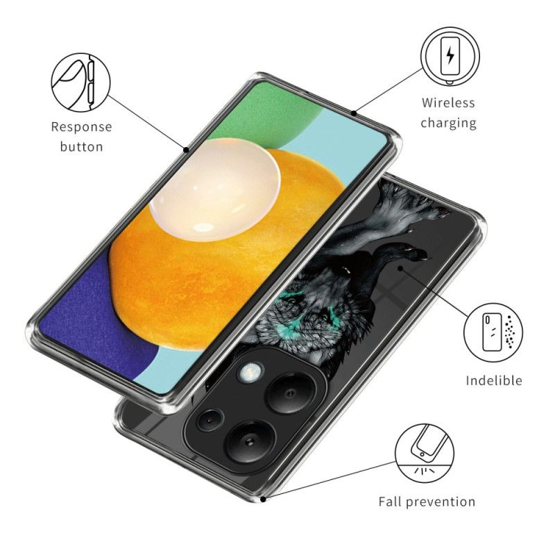 Cover Xiaomi Redmi Note 13 Pro 4g Ulvemønster