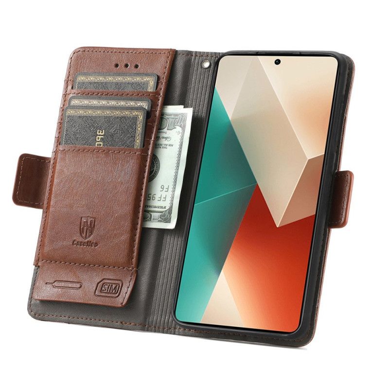 Flip Cover Xiaomi Redmi Note 13 Pro 4g Caseneo Rfid Blocking Wallet