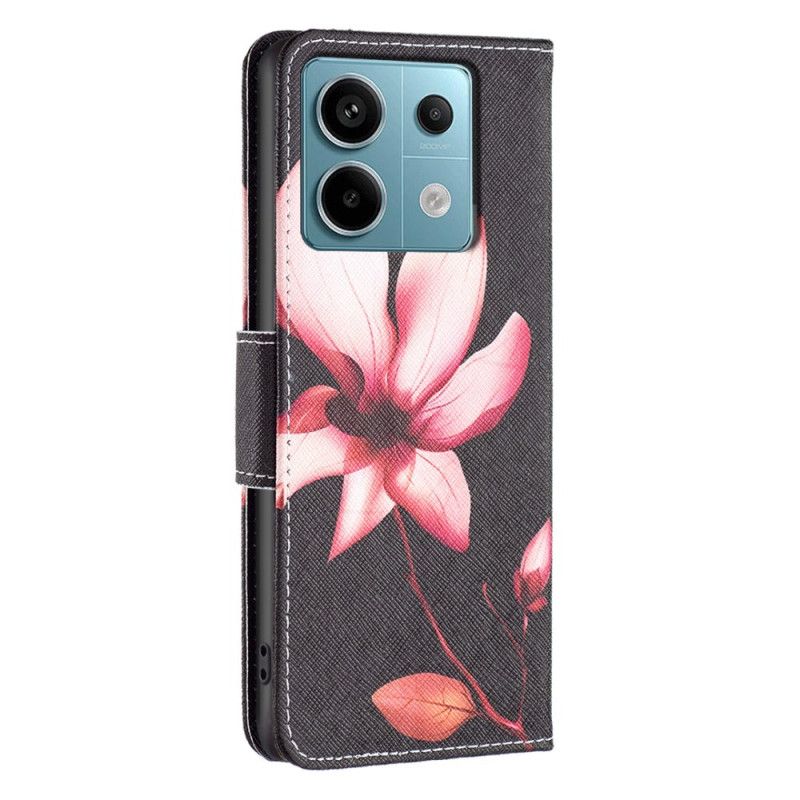 Flip Cover Xiaomi Redmi Note 13 Pro 4g Lotus